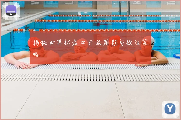 揭秘世界杯盘口开放周期与投注策略