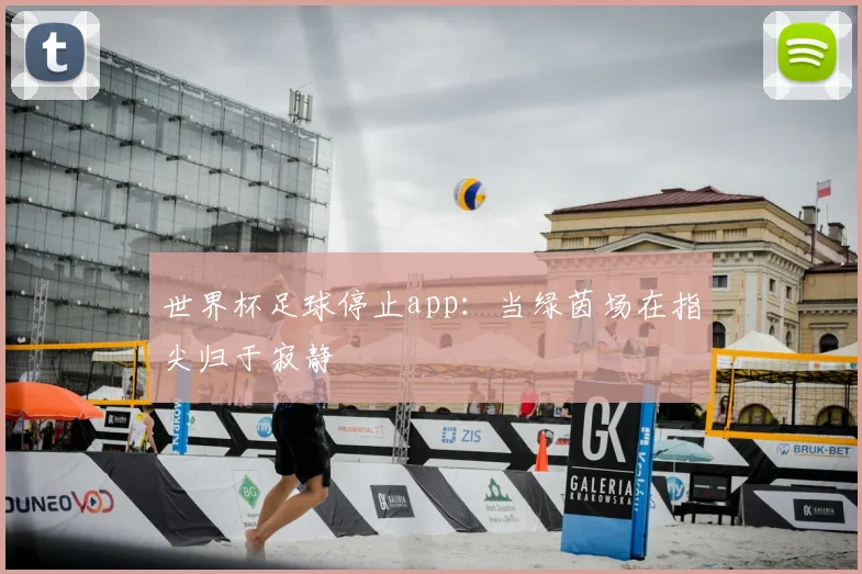 世界杯足球停止app:当绿茵场在指尖归于寂静